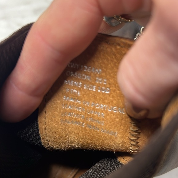 Robert Wayne Men’s Oregon Brown Leather Slip on Chelsea Boot Size 10 - Picture 11 of 16